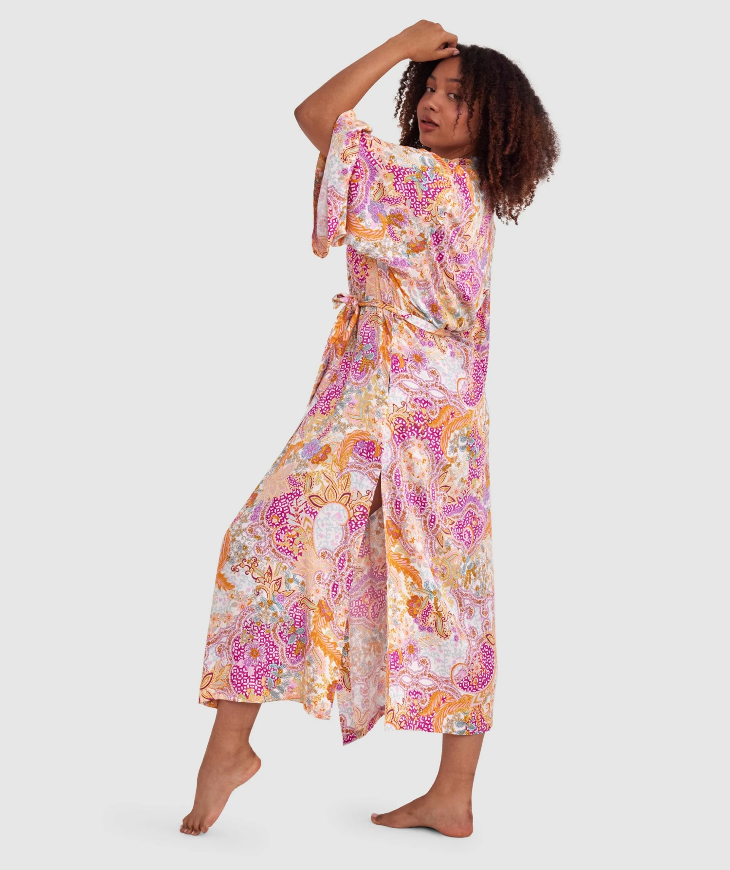 Palmer Long Wrap - Print Paisley 6 Palmer Long Wrap - Print Paisley - Image 4