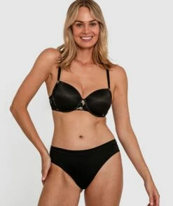 Planet Bliss Lace Brazilian Knicker - Black 9 Planet Bliss Lace Brazilian Knicker - Black -BRAS N THINGS Sales planet bliss lace brazilian knicker black 01238702 4