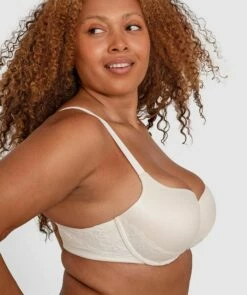 Planet Bliss Lace Double Push Up Bra - Ivory -BRAS N THINGS Sales planet bliss lace double push up bra ivory 01238902 3