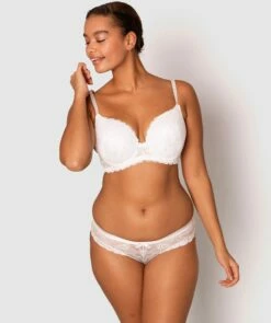 Posie Lace Full Cup Bra - Ivory