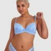 Posie Lace Push Up Bra - Light Blue 2 Posie Lace Push Up Bra - Light Blue -BRAS N THINGS Sales posie lace push up bra light blue 00496610 13