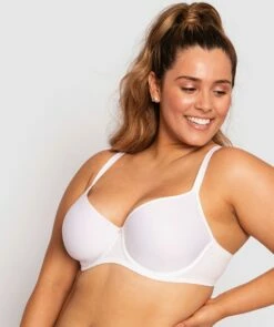 Pure Body Full Cup Bra - White 11 Pure Body Full Cup Bra - White -BRAS N THINGS Sales pure body full cup bra white 00891703