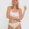 Rachel V String - Eggshell 1 Rachel V String - Eggshell -BRAS N THINGS Sales rachel v string eggshell 01273707 2