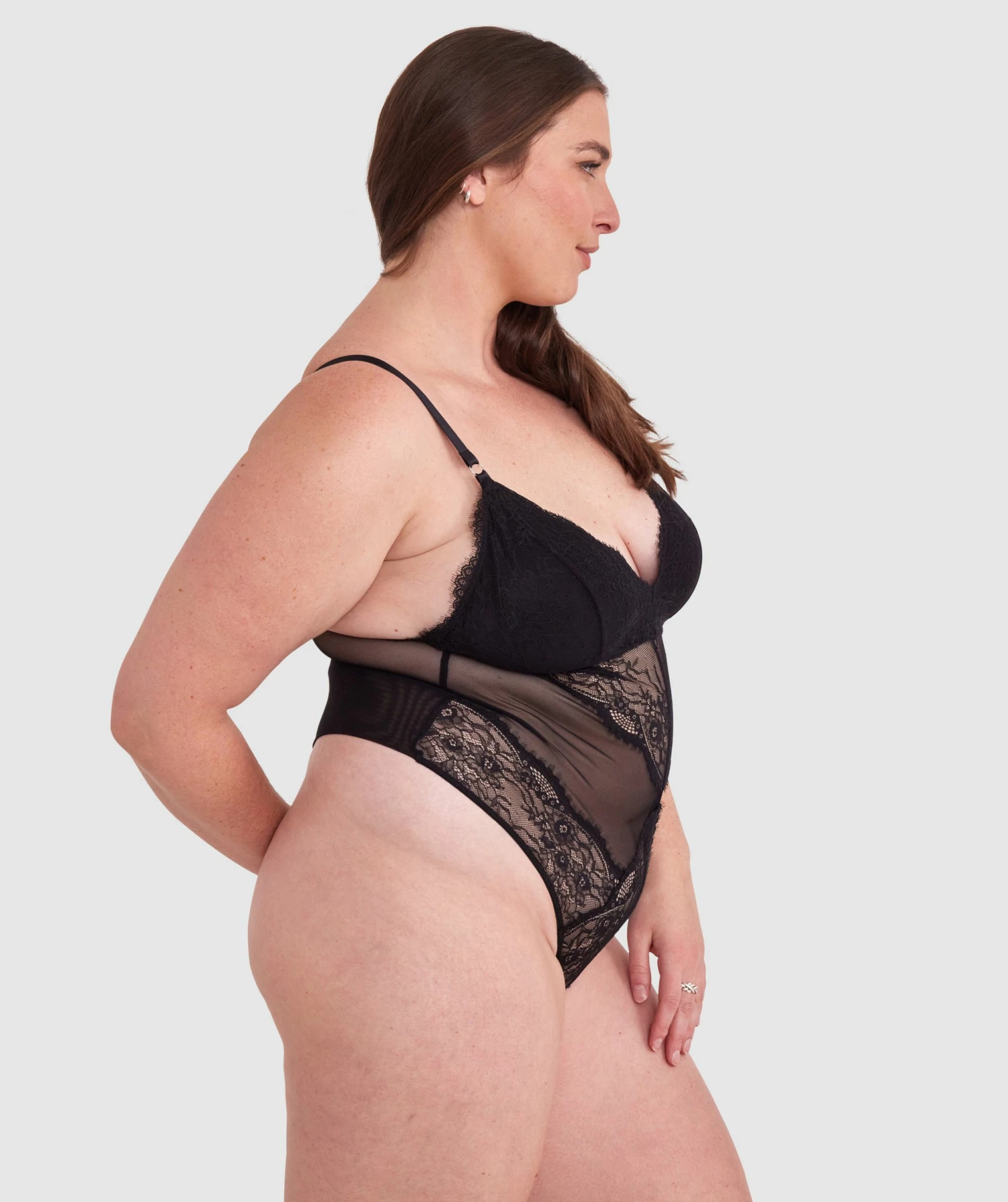 Revolve Lingerie Bodysuit - Black 7 Revolve Lingerie Bodysuit - Black - Image 5