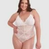 Revolve Lingerie Bodysuit - Ivory -BRAS N THINGS Sales revolve lingerie bodysuit ivory 01442202 3
