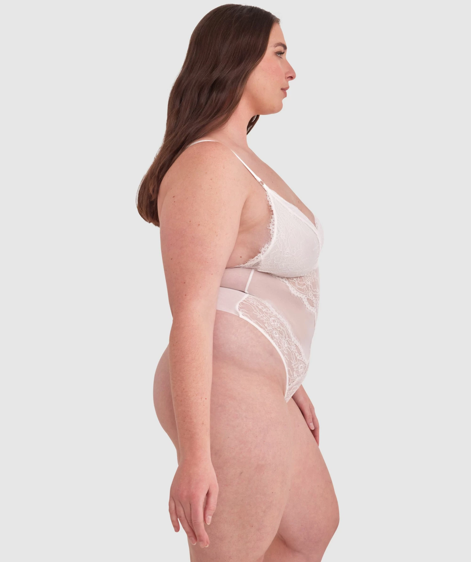 Revolve Lingerie Bodysuit - Ivory 5 Revolve Lingerie Bodysuit - Ivory - Image 3