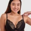 Revolve Removable Wire Full Cup Plunge Bra - Black -BRAS N THINGS Sales revolve removable wire full cup plunge bra black 01441601 8