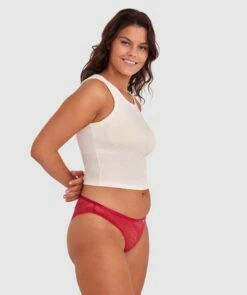 Rina Brazilian Knicker - Red -BRAS N THINGS Sales rina brazilian knicker red 01481701 2