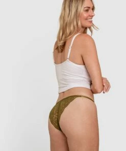 Romance Tanga Knicker - Khaki 9 Romance Tanga Knicker - Khaki -BRAS N THINGS Sales romance tanga knicker khaki 00639908 4