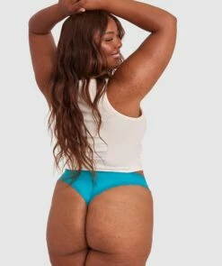 Rosy High Cut Brief - Teal 12 Rosy High Cut Brief - Teal -BRAS N THINGS Sales rosy high cut brief teal 01162403 12