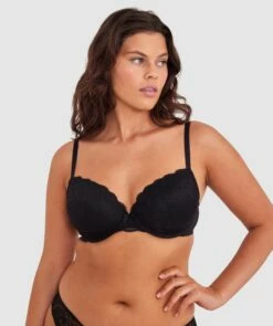 Sally Contour Bra - Black