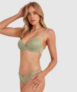 Sally Push Up Bra - Khaki 9 Sally Push Up Bra - Khaki -BRAS N THINGS Sales sally push up bra khaki 01484702
