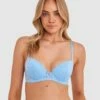 Sally Push Up Bra - Sky Blue 1 Sally Push Up Bra - Sky Blue -BRAS N THINGS Sales sally push up bra sky blue 01484703 4