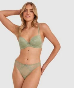 Sally V String - Khaki -BRAS N THINGS Sales sally v string khaki 01484302 1