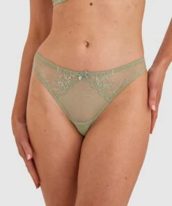 Sally V String - Khaki -BRAS N THINGS Sales sally v string khaki 01484302