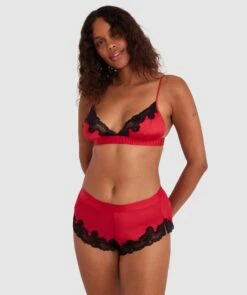 Sammy Bralette - Red -BRAS N THINGS Sales sammy bralette red 01405905 7