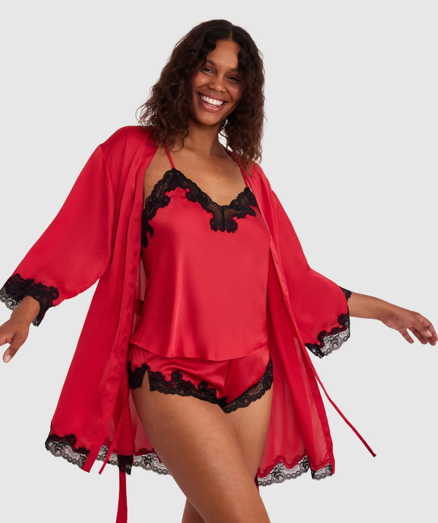 Sammy Short Wrap - Red 4 Sammy Short Wrap - Red - Image 2