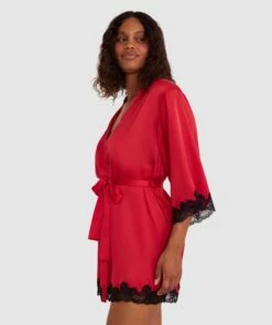 Sammy Short Wrap - Red 11 Sammy Short Wrap - Red -BRAS N THINGS Sales sammy short wrap red 01435404 6