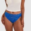 Sara High Waist Brazilian Knicker - Cobalt Blue 2 Sara High Waist Brazilian Knicker - Cobalt Blue -BRAS N THINGS Sales sara high waist brazilian knicker cobalt blue 01482501 15
