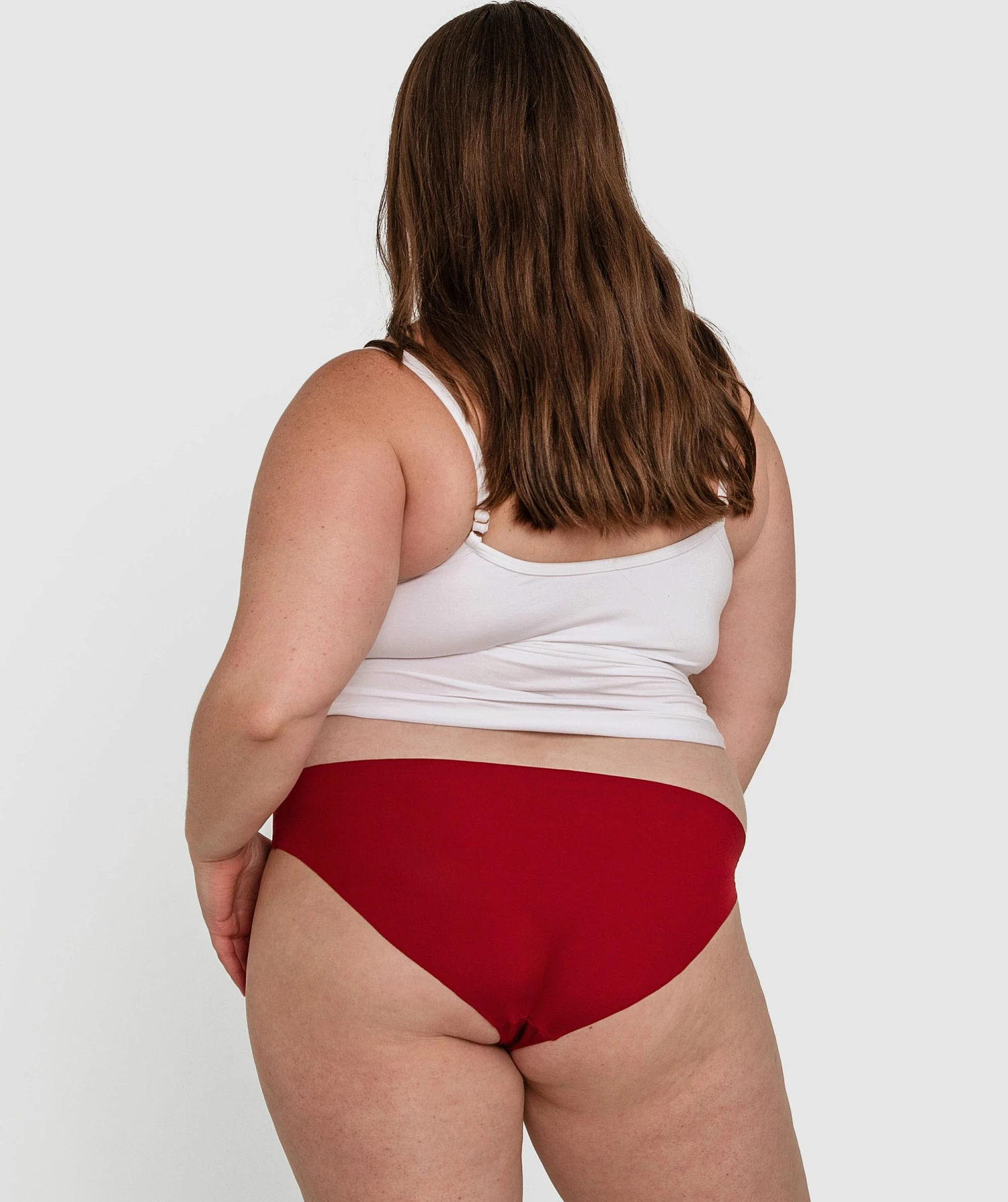 Smooth Comfort Bikini Brief - Dark Red 7 Smooth Comfort Bikini Brief - Dark Red - Image 5