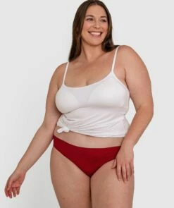 Smooth Comfort Bikini Brief - Dark Red 11 Smooth Comfort Bikini Brief - Dark Red -BRAS N THINGS Sales smooth comfort bikini brief dark red 00072806
