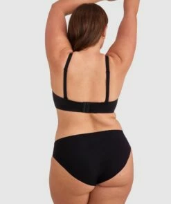 Smooth Comfort Bikini Cut Knicker - Black -BRAS N THINGS Sales smooth comfort bikini cut knicker black 00072801