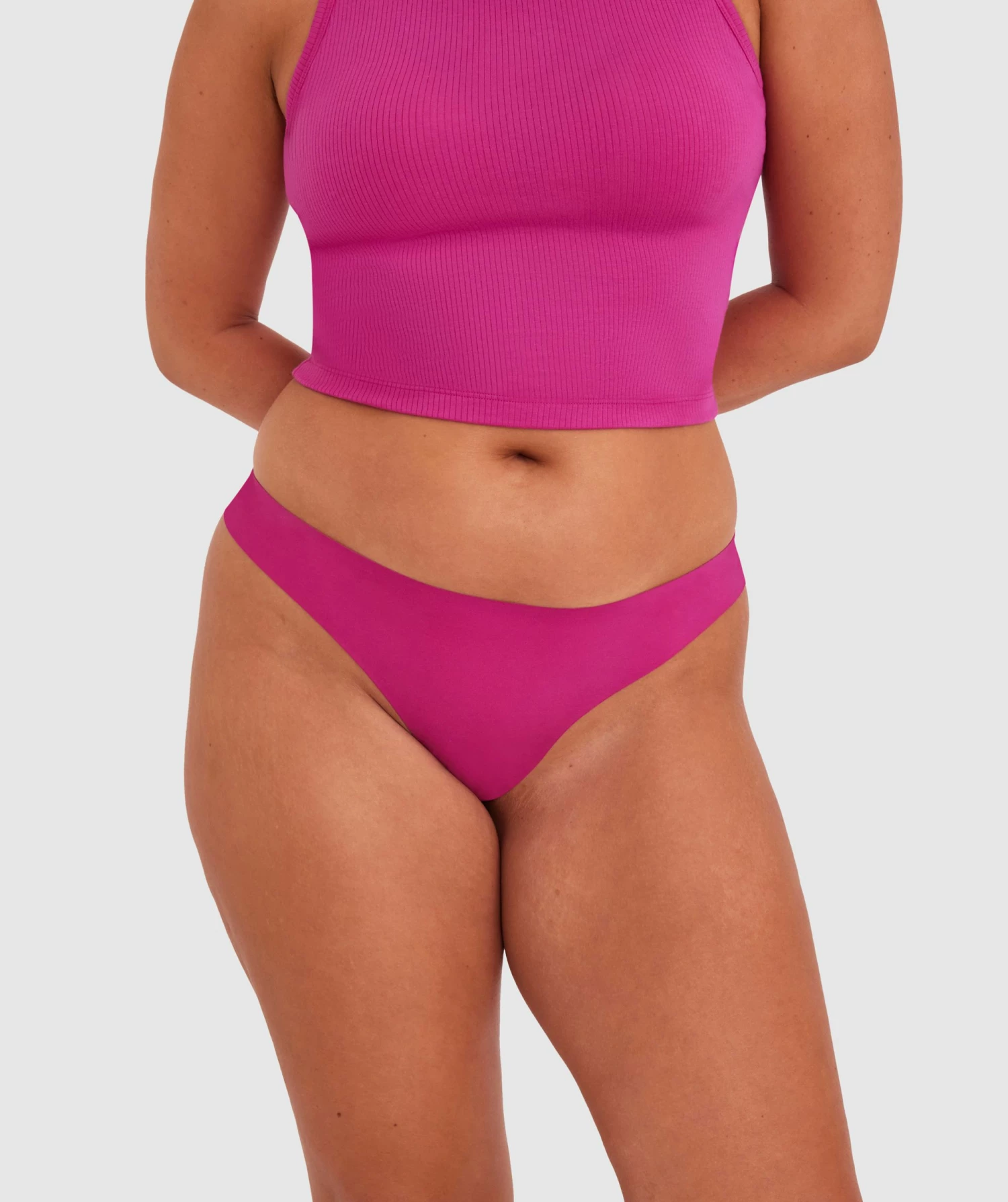 Smooth Comfort Lace V String - Rose 4 Smooth Comfort Lace V String - Rose - Image 2