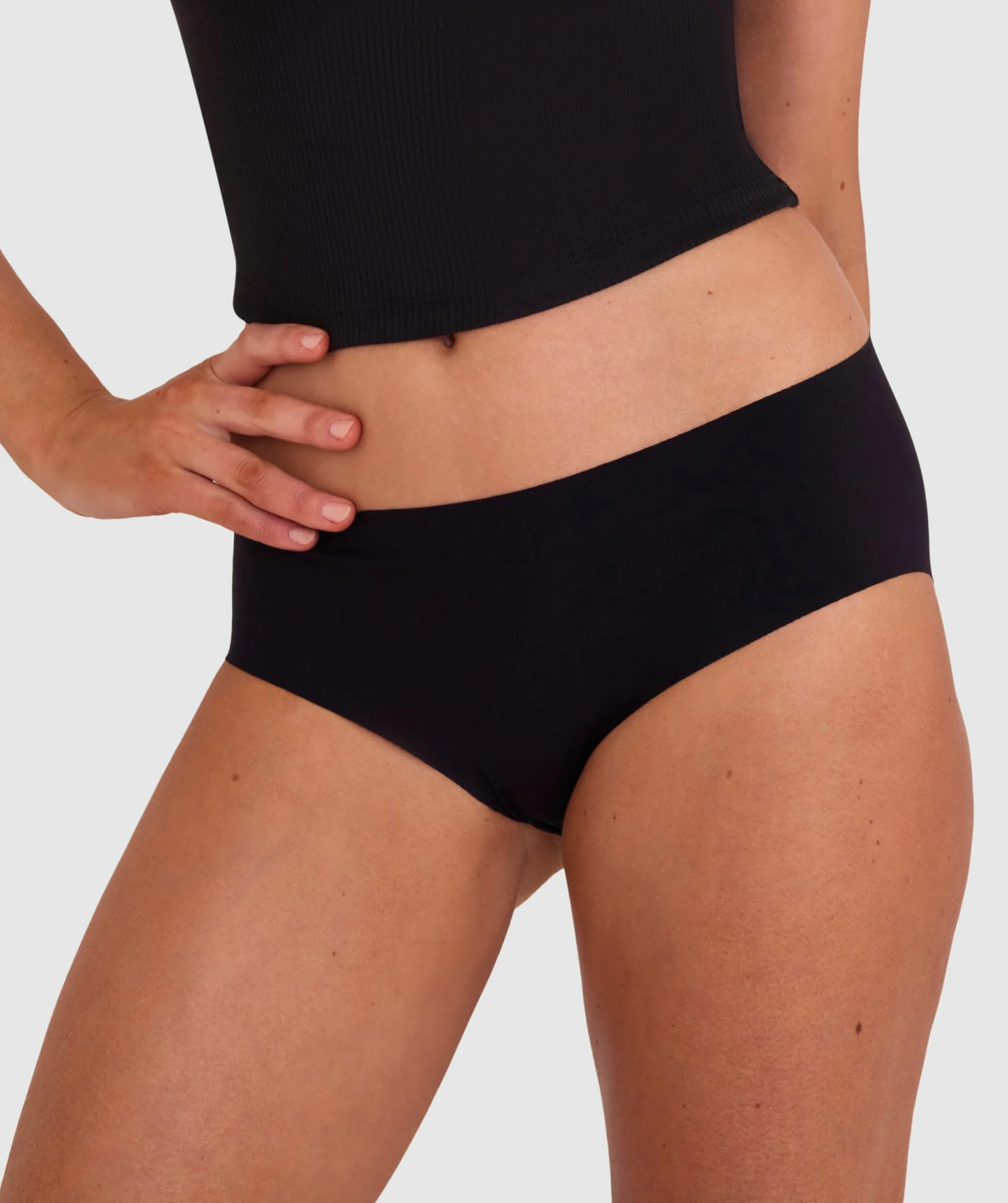 Smooth Comfort Shortie - Black 3 Smooth Comfort Shortie - Black
