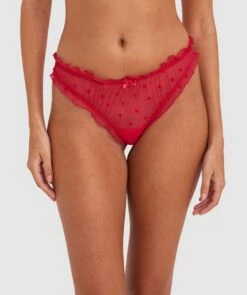 Stolen Hearts V String - Red