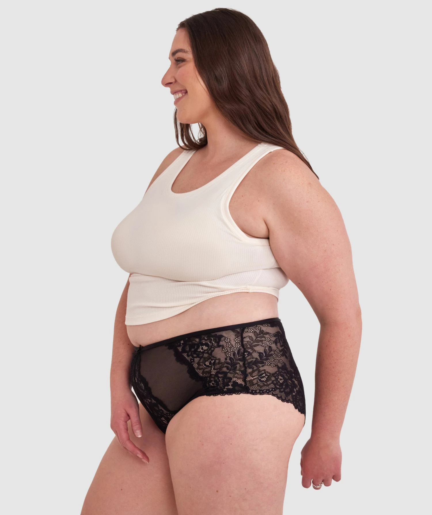Suzie Full Brief - Black 5 Suzie Full Brief - Black - Image 3