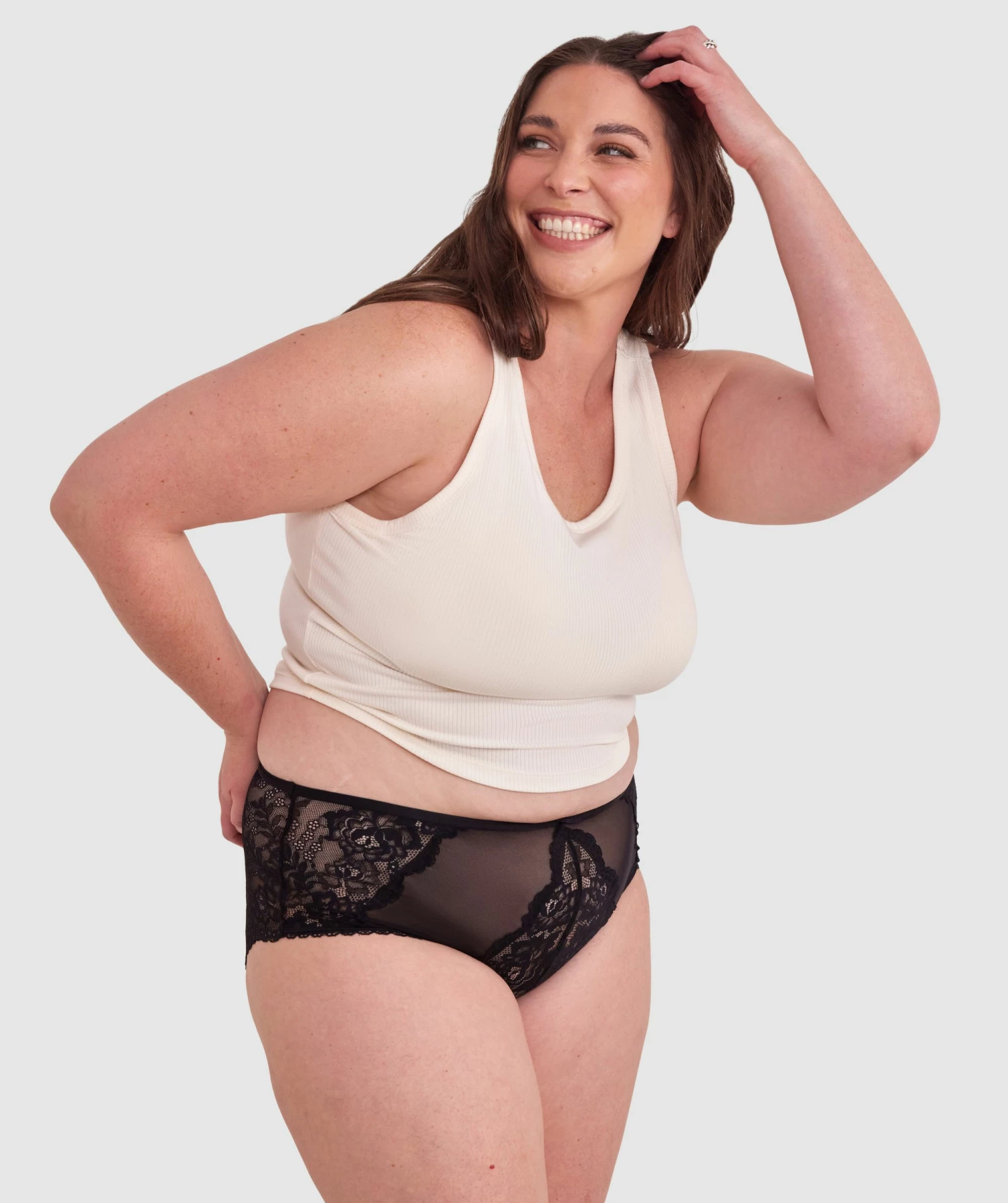 Suzie Full Brief - Black 6 Suzie Full Brief - Black - Image 4