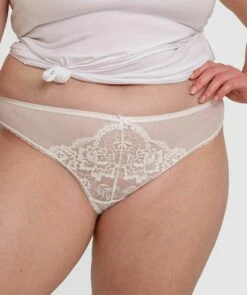 Suzie V String - Ivory