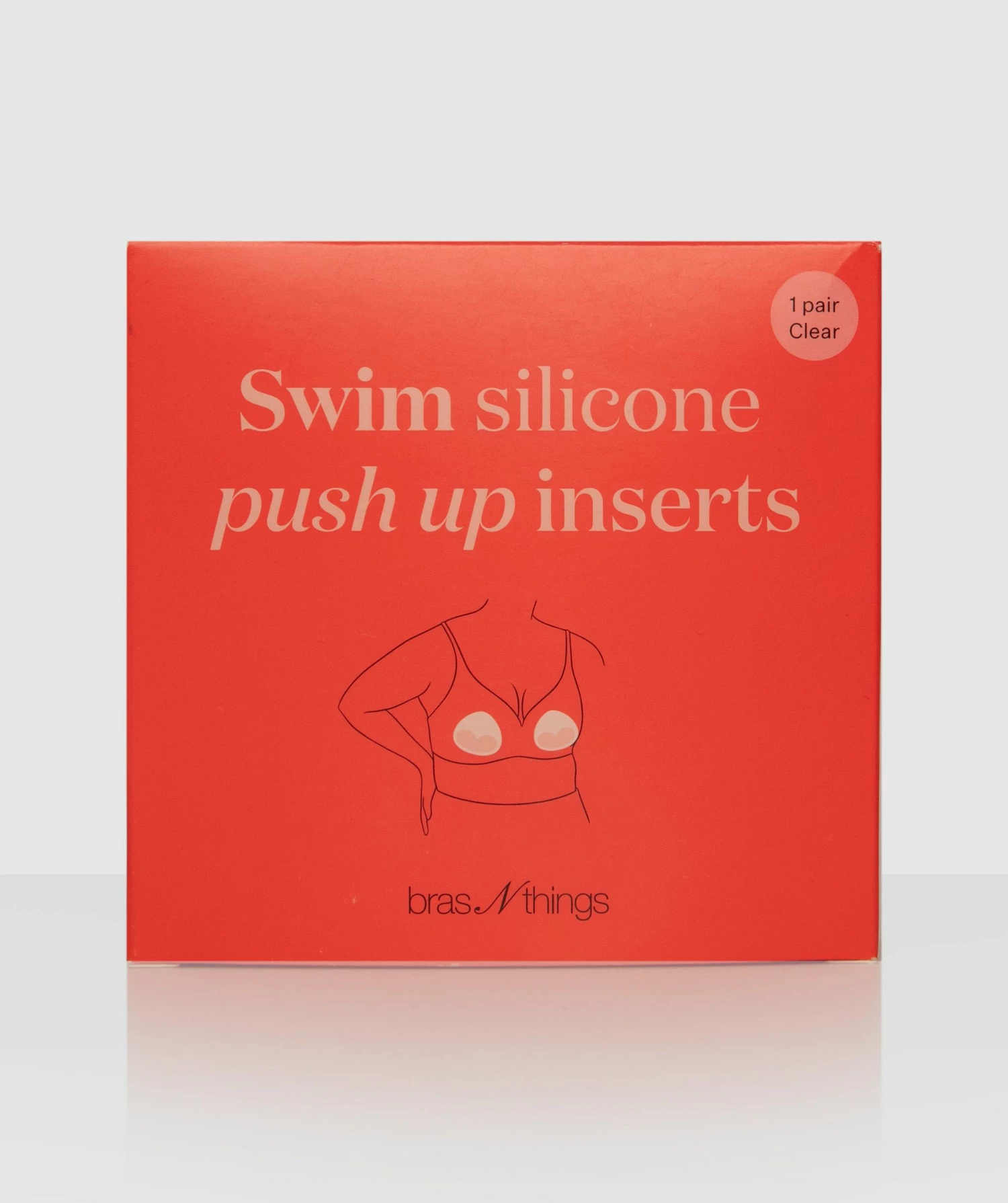 Swimwear Push Up Inserts - Clear 3 Swimwear Push Up Inserts - Clear