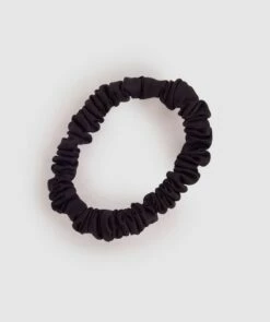 Thin Scrunchie - Black