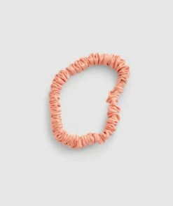 Thin Scrunchie - Light Coral
