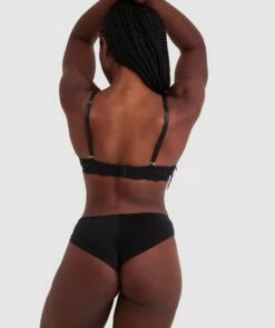 Tia Plunge Contour Bra - Black -BRAS N THINGS Sales tia plunge contour bra black 00754106 13