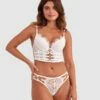 Vamp A Love Affair Brazilian Knicker - Ivory 1 Vamp A Love Affair Brazilian Knicker - Ivory -BRAS N THINGS Sales vamp a love affair brazilian knicker ivory 01283102 4