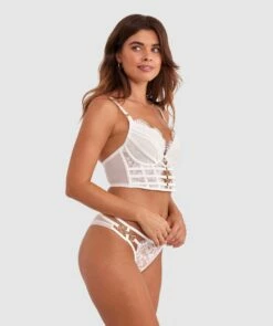 Vamp A Love Affair Brazilian Knicker - Ivory 10 Vamp A Love Affair Brazilian Knicker - Ivory -BRAS N THINGS Sales vamp a love affair brazilian knicker ivory 01283102 7