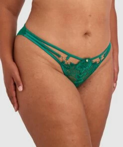 Vamp Ain't No Other Brazilian Knicker - Green