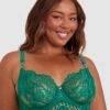 Vamp Ain't No Other Full Cup Underwire Bra - Green -BRAS N THINGS Sales vamp ain t no other full cup underwire bra green 01425801 11