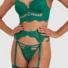 Vamp Ain't No Other Suspender - Green -BRAS N THINGS Sales vamp ain t no other suspender green 01426101 14