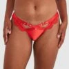 Vamp Don't You Dare Brazilian Knicker - Red 2 Vamp Don't You Dare Brazilian Knicker - Red -BRAS N THINGS Sales vamp don t you dare brazilian knicker red 01454901