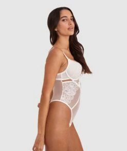 Vamp Dream Believer Double Push Up Bodysuit - Ivory 10 Vamp Dream Believer Double Push Up Bodysuit - Ivory -BRAS N THINGS Sales vamp dream believer double push up bodysuit ivory 01426901 15