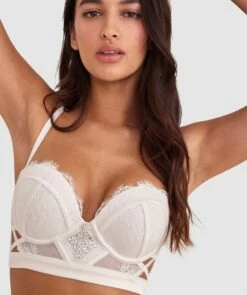 Vamp Dream Believer Strapless Push Up Bra - Ivory