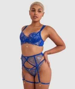 Vamp Enjoy Lovebirds V String - Cobalt Blue -BRAS N THINGS Sales vamp enjoy lovebirds v string cobalt blue 01348603 9
