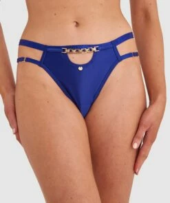 Vamp Guilty Pleasure Brazilian Knicker - Navy