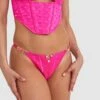 Vamp Miami Heat Tanga Knicker - Fuchsia Pink -BRAS N THINGS Sales vamp miami heat tanga knicker fuchsia pink 01438901 9