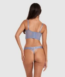 Vamp One More Time Strapless Corset - Blue Denim -BRAS N THINGS Sales vamp one more time strapless corset blue denim 01457501 4