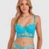 Vamp Sea Vixen Push Up Bra - Teal 1 Vamp Sea Vixen Push Up Bra - Teal -BRAS N THINGS Sales vamp sea vixen push up bra teal 01458701 14
