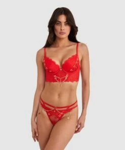 Vamp She's A Vamp Mini V - Red 12 Vamp She's A Vamp Mini V - Red -BRAS N THINGS Sales vamp she s a vamp mini v red 01428201 12